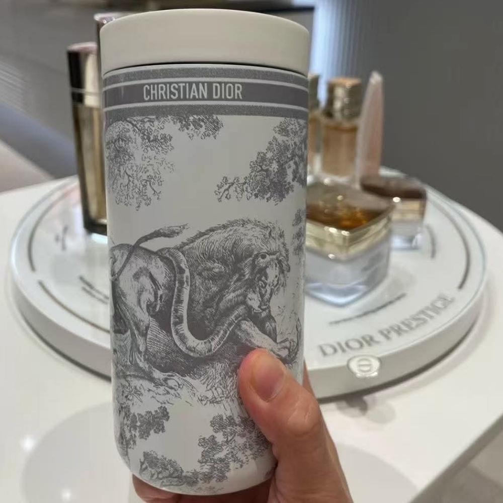 Christian Dior Lion Print Hot/cold Cup - Picture 3 of 6